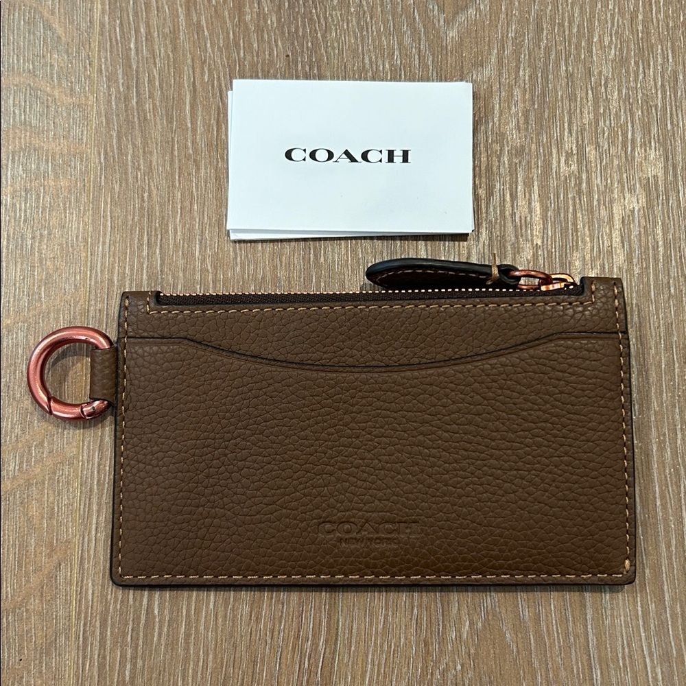 Coach Zip Card Case